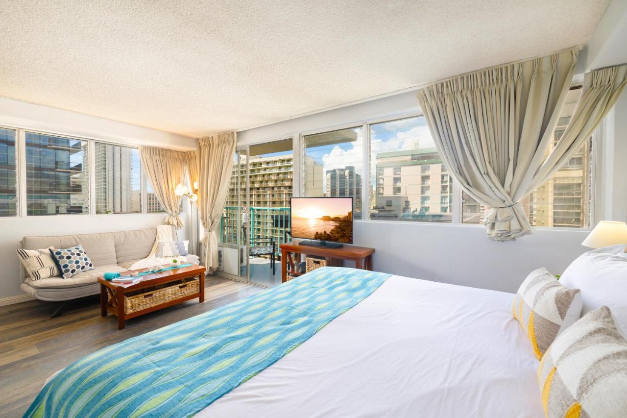 Beautiful Studio In The Heart Of Vibrant Waikiki Honolulu Ngoại thất bức ảnh